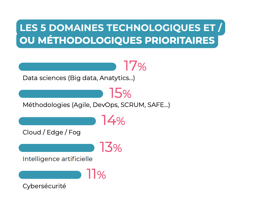 Statistique des domaines d'investissements prioritaires