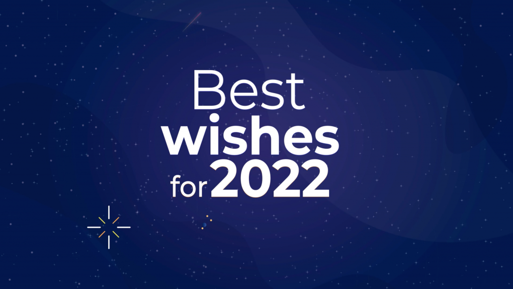 Best wishes for 2022